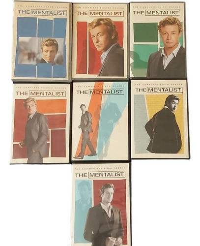 Dvd The Mentalist Serie Completa En Ingles Subs En Español