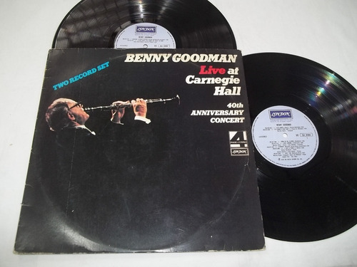 Lp Vinil - Benny Goodman Live Carnegie Hall 40th Anniversary