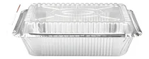 Comprar Bandejas Térmicas De Aluminio 2200 Con Tapas Transparentes 