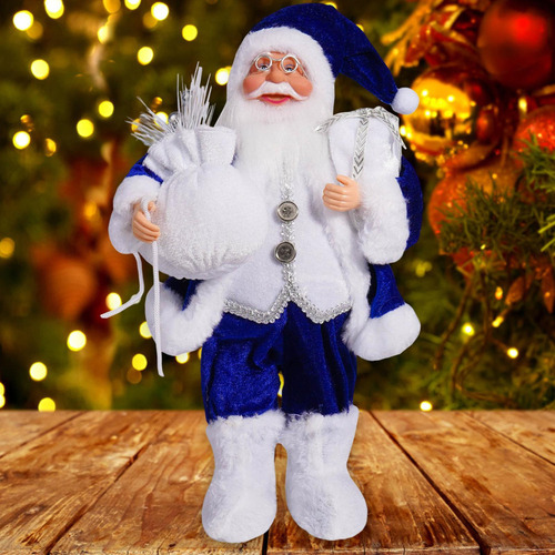 Figura Decorativa De Papá Noel Para Muñeca Navideña, Color A