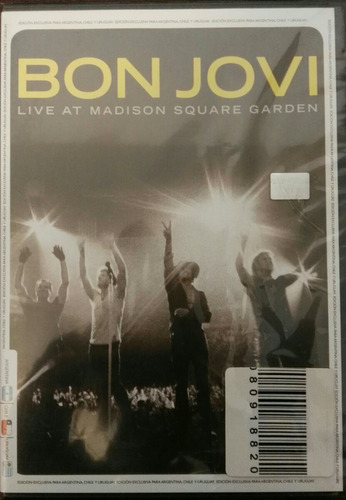 Bon Jovi Live At Madison Square Garden Dvd Original