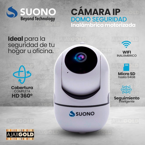 Imagen 2 de 10 de Kit X2 Camara Domo Seguridad Ip Wifi Inalambrica Motorizada