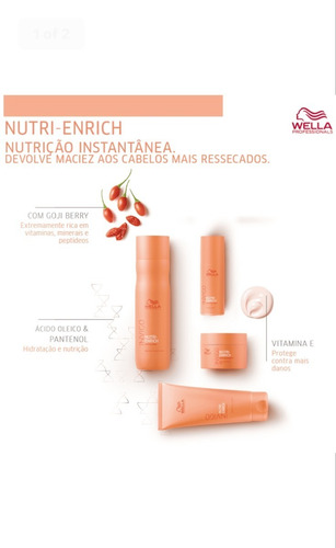 Wella Kit Sh+masc Fusion Sh+masc Enrich Sh+masc Oil Reflec