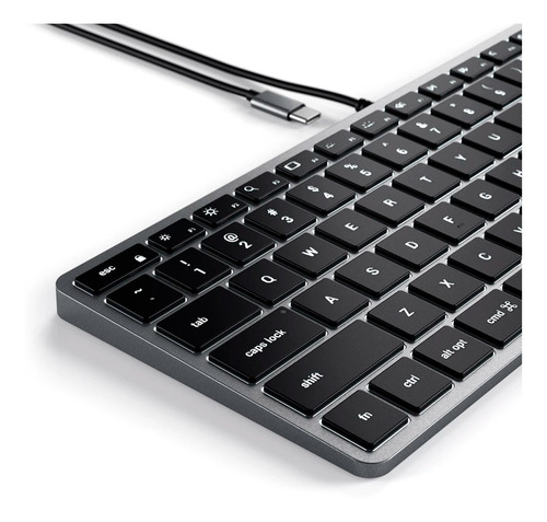 Imagen 7 de 10 de Teclado Usb C Aluminio Retroiluminado / Satechi Oficial