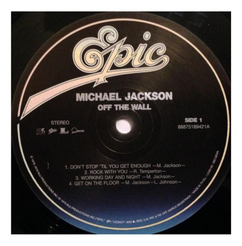 Michael Jackson - Off The Wall | Vinilo