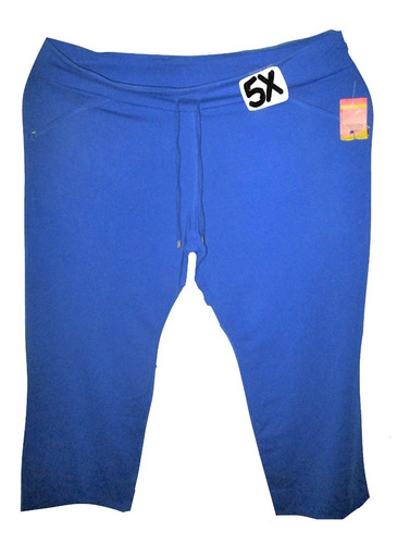 Pants Azul Deportivo D Dama Talla 5x (50/52) Just My Size
