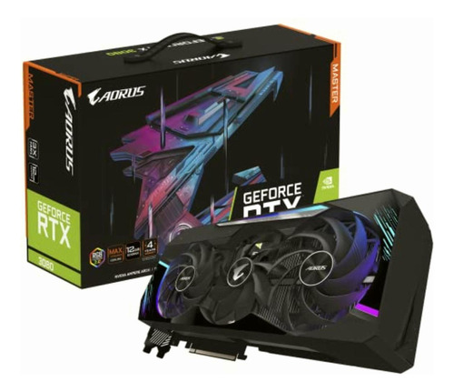 Gigabyte Aorus Geforce Rtx 3080 Master 12g Tarjeta Gráfica,