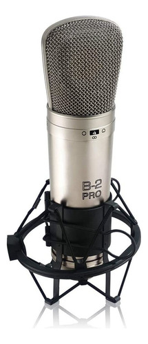 Behringer B-2 Microfono Pro Condensador Cardioide Estudio Color Dorado