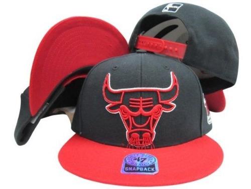 Gorra De Béisbol Hombre - Chicago Bulls Black Out Two Tone S