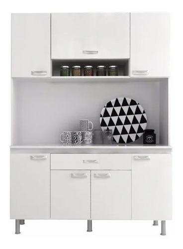 Kit De Cocina 7 Puertas 1 Cajón. Armado Gratis. Tienda Max