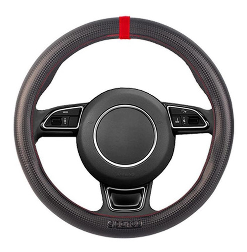 Imagen 1 de 10 de Cubre Volante 36/38 Cm Sparco Importado Leggera Pvc Sin Aro