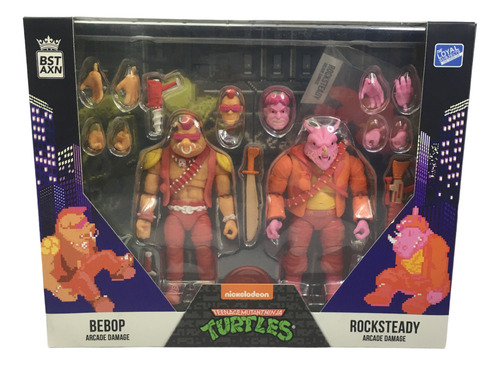 Tmnt Bst Axn Best Of Rocksteady & Bebop Arcade Damage
