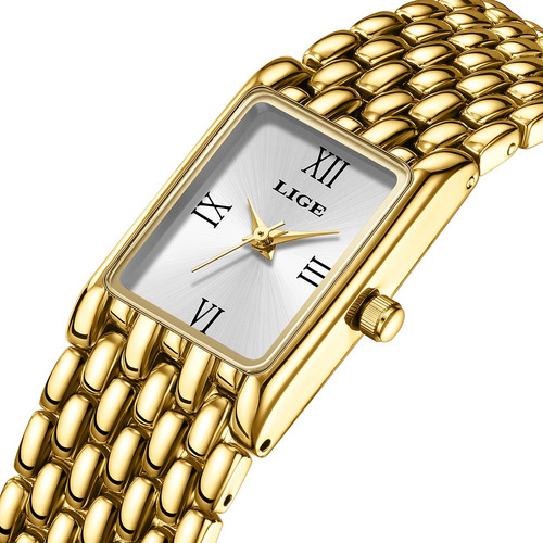 Reloj Pulsera Relojes Dama Relog De Cuarzo Relojs De Acero
