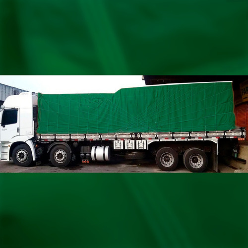 Lona Encerado Algodão Fio 10 Verde Tecido Impermeável 6x6