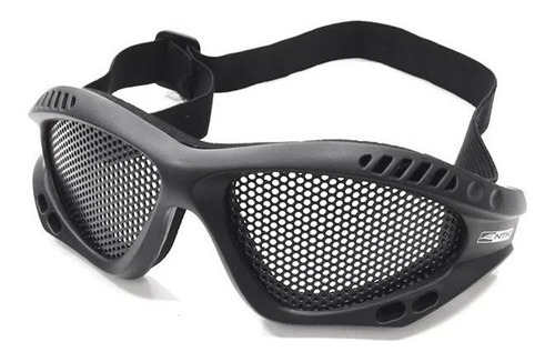 Óculos Proteção Tela De Aço Para Airsoft - Ntk Tático