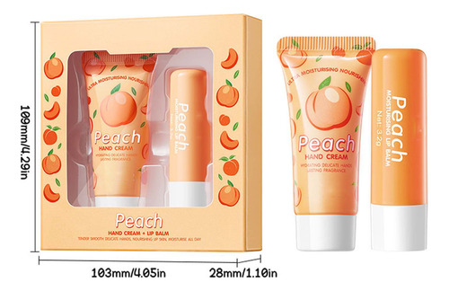 Set De Crema Nutritiva Para Manos Y Bálsamo Labial K, Crema