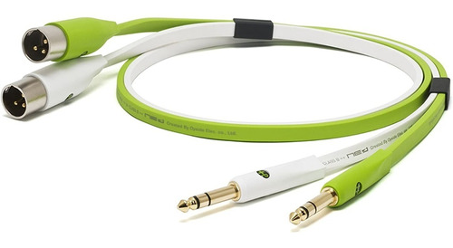 Oyaide Neo D+ Txm Class B Cable Plug 1/4 Trs A Xlr Macho 3mt