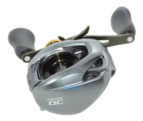 Imagem 4 de 6 de Carretilha Shimano Curado Dc 151xg -7 Rolamentos-esquerda