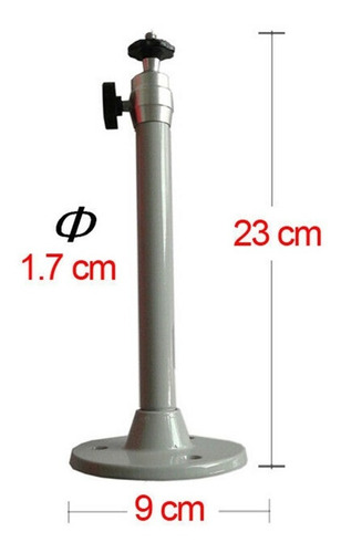 Imagen 8 de 10 de Soporte De Techo Universal Para Mini Proyector/cañon Con Cabezales Giratorios 360° Montaje Ajustable Escritorio/pared