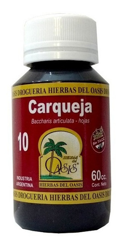 Imagen 2 de 2 de Tintura Madre De Carqueja Hepatoprotector Promo X 3 Unidades