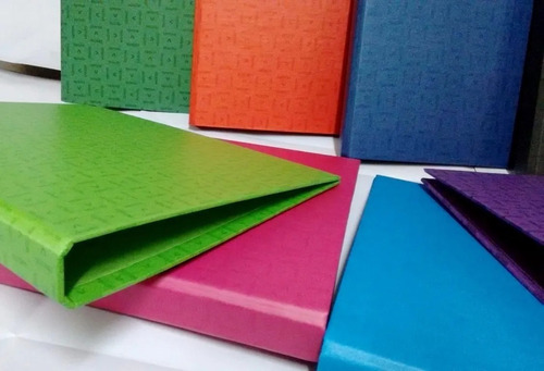 Imagen 6 de 9 de Carpeta A4 2 Anillos 20 Mm Colores Calidad Premium