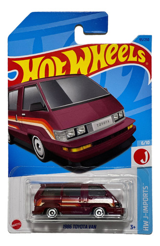 Hot Wheels 2023 1986 Toyota Van 95/250 Hw J-imports 6/10