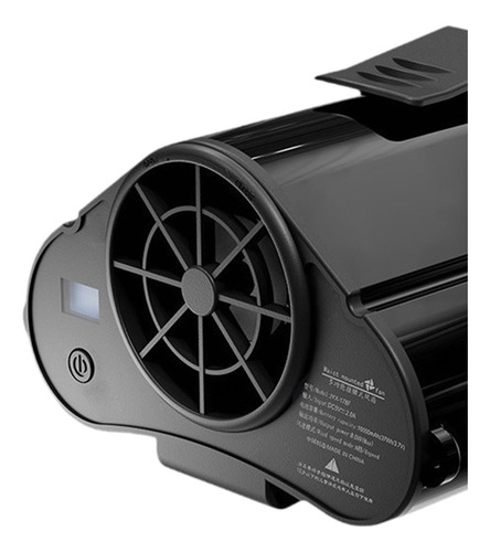 Ventilador De Cintura Personal Con Clip Para La Negro