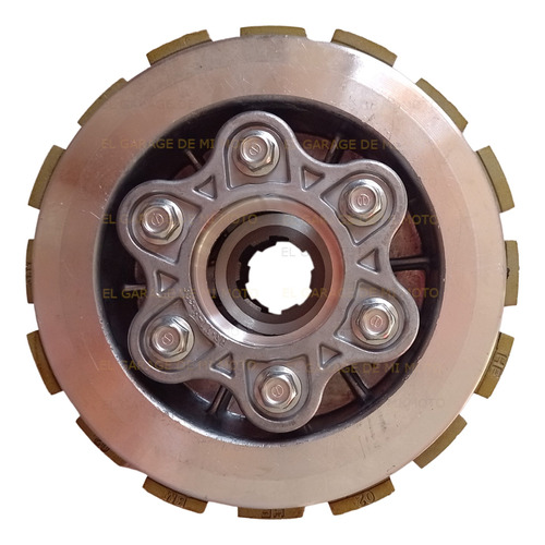 Pastas De Clutch C/platos Opresores 250z 6 Discos & Resortes