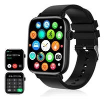 Comprar 1.90 Pulgadas Con Reloj Inteligente (contestar\u002Fhacer Llamadas), Relojes Inteligentes De Seguimiento De Fitness Para Teléfonos Android\u002Fios, Llamadas Bl