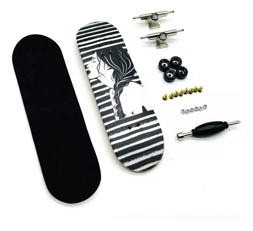 Skate De Dedo Fingerboard Profissional Completo Ipanema Girl