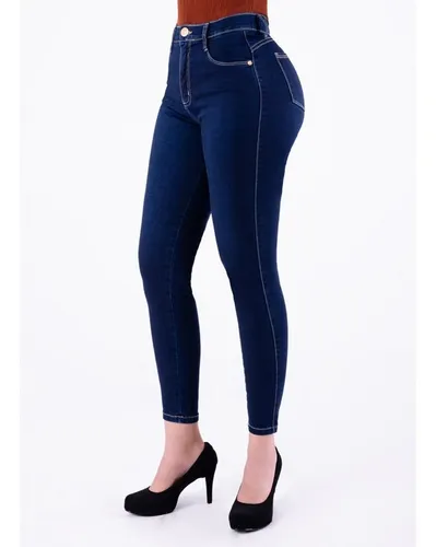 Pantalon Pioneer Mujer Drill Pantalones Jeans