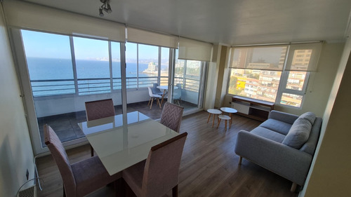 Increíble Departamento Amoblado Con Vista Al Mar En Recreo