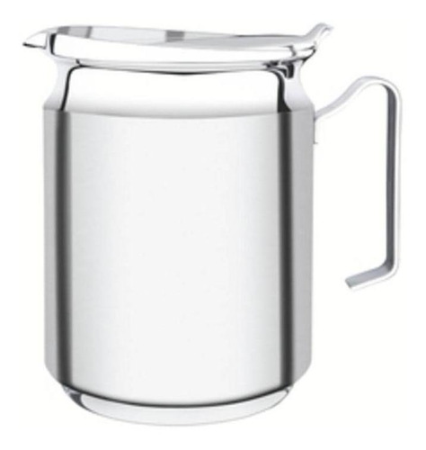 Jarra Tramontina Para Água Em Aço Inox Com Tampa 12,6cm 2l