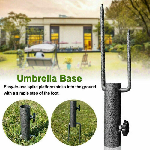 Sombrilla De Pesca Soporte De Base De Sombrilla Ajustable