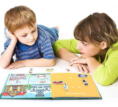 Libro Interactivo Lazhu Montessori, Libro Silencioso