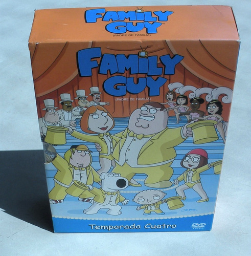 Box X 3 Dvd - Family Guy - Temporada Cuatro 