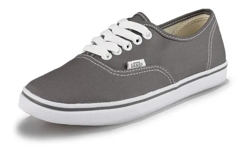 Grey authentic lo pro vans deals