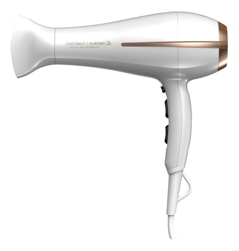 Secador de pelo GA.MA Italy BORA COCONUT & ALMOND blanco 220V