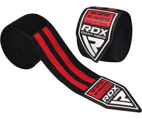 Imagen 2 de 3 de Vendas De Boxeo Rdx 1b Estilo Mexicano