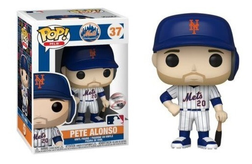 Funko Pop Pete Alonso #37 New York Mets Mlb Baseball