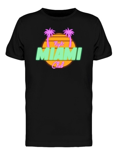 Club Nocturno Miami Camiseta De Hombre