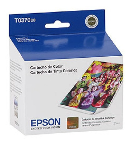 Cartucho De Tinta Epson T0370 Color T037020 Original 42sx