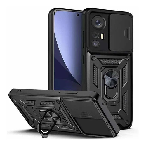 Carcasa Armor Con Anillo Para Xiaomi 12 Lite 