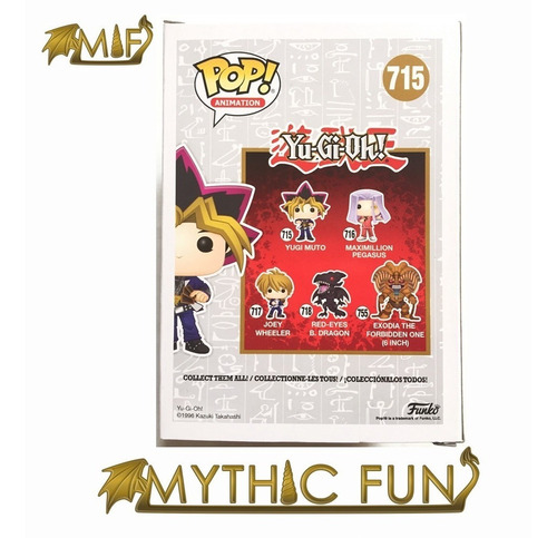 Funko Pop Yu-gi-oh! - Yugi Muto 715 (Usado)