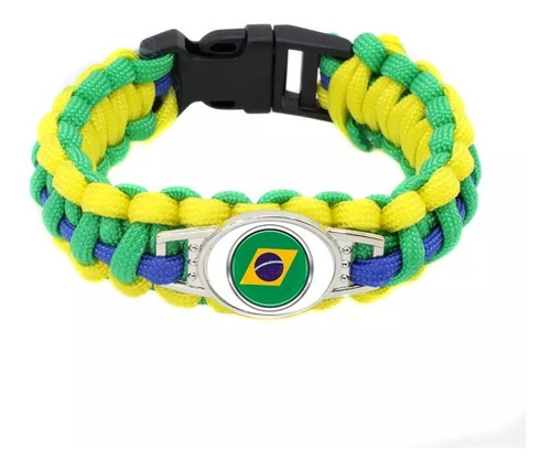 Pulsera Artesanal  Brazalete  Mundial Futbol Qatar Paises