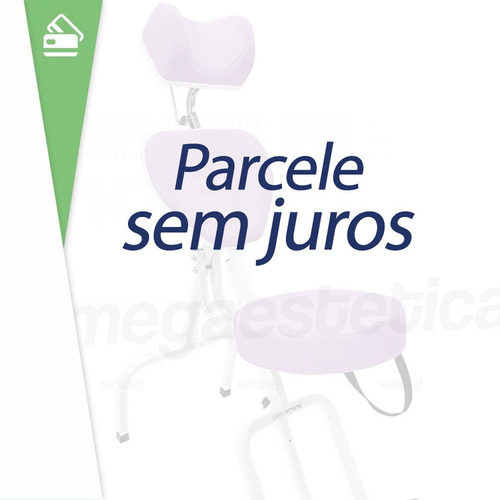 Imagem 10 de 10 de Cadeira Dobrável Rodas Maquiagem Sobrancelha Brinde Extrator