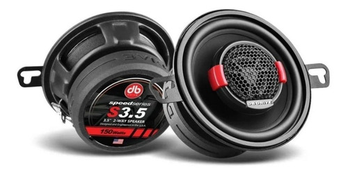 Parlantes Auto 3.5 Pulgadas Db Drive Usa 150 Watts Autoideas