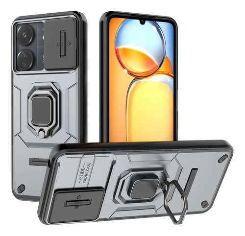 Funda Para Xiaomi Redmi Poco Uso Rudo Anillo Varios Modelos