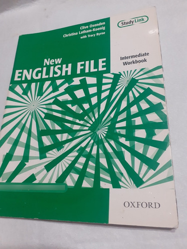 Libro De Inglés. New English File. Intermediate Workbook. 