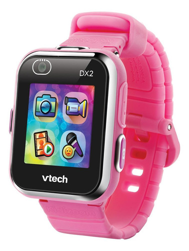 Imagen 1 de 4 de Smartwatch VTech Kidizoom DX2 1.44" caja rosa, malla rosa 1938A